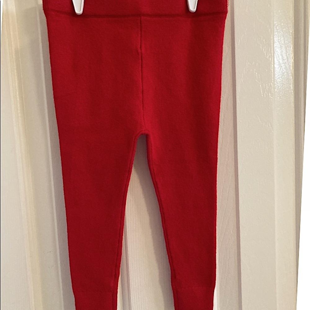Gap Toddler Ribbed Knit Sweater Leggings size 18-24 Months